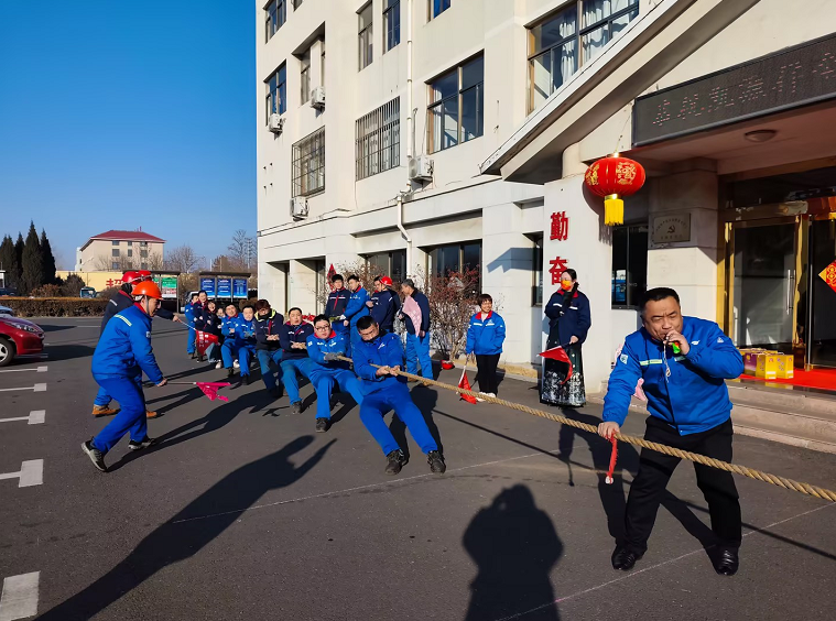 KYX organized the spring tug-of-war competition